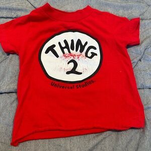 Universal Studios Red 'Thing 2' Kids Tee